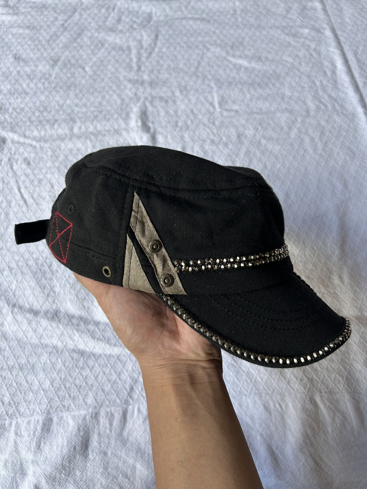 Japanese Brand 💸BINDINGOFFER💸The Spirit Of Venture Studded Gothic Hats Size ONE SIZE - 5 Thumbnail