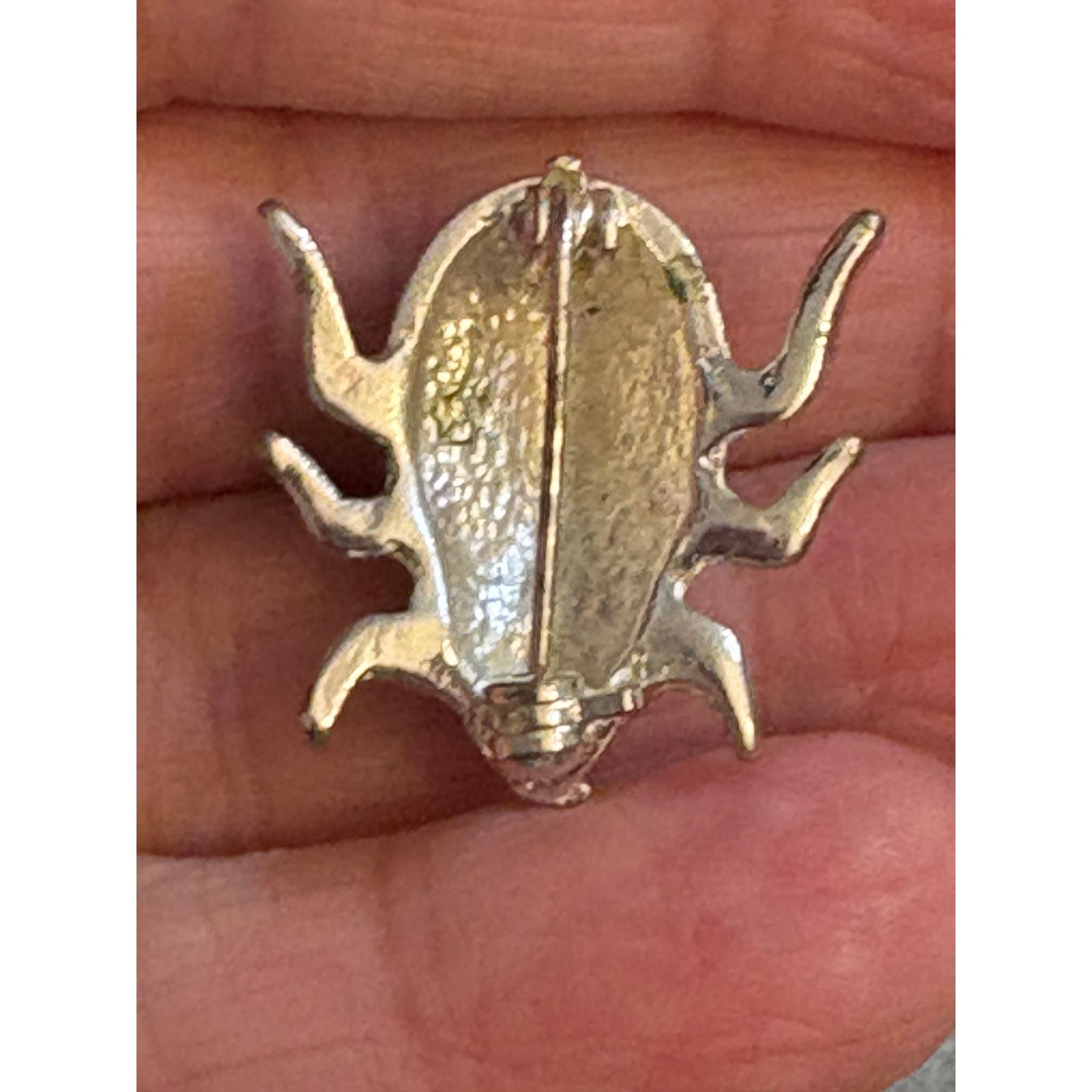 Other Vintage Beetle Bug Brooch Silver Tone Marcasite Style Size ONE SIZE - 5 Thumbnail