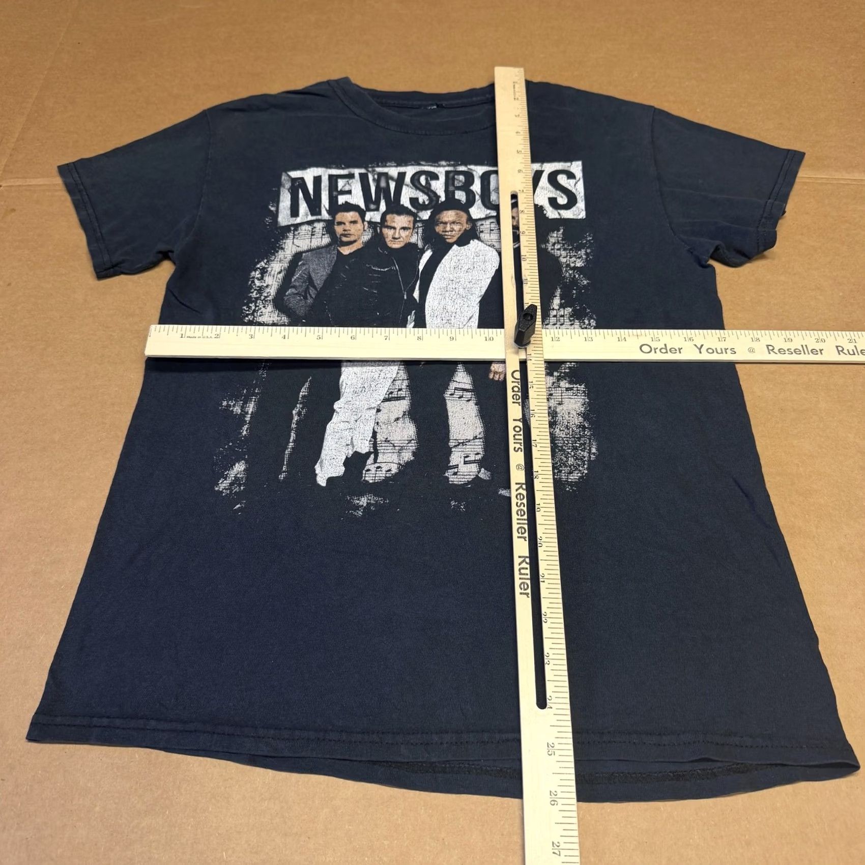 Vintage Newsboys Shirt Mens Small Gray We Believe God's Not Dead Tour 2015 Graphic Tee Size US S / EU 44-46 / 1 - 4 Thumbnail
