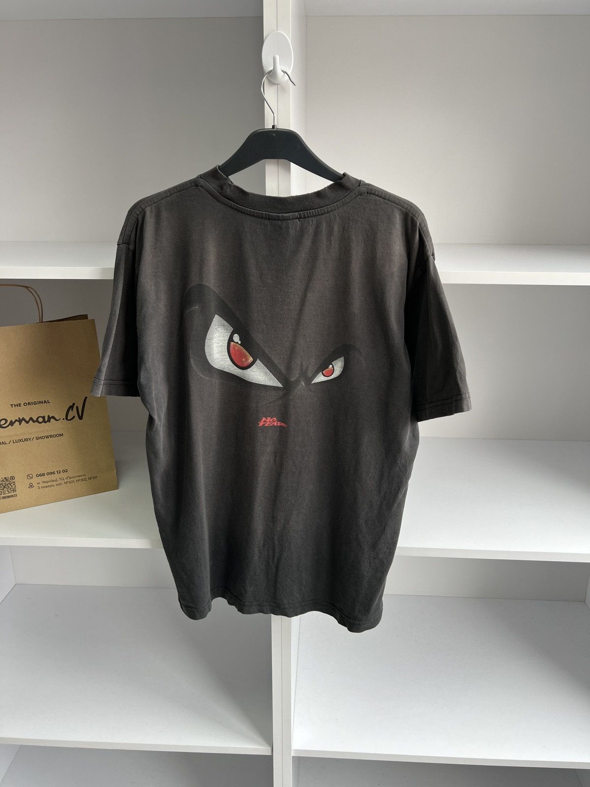 No Fear × Vintage Vintage No Fear Big Logo Faded T-Shirt Size US M / EU 48-50 / 2 - 13 Thumbnail