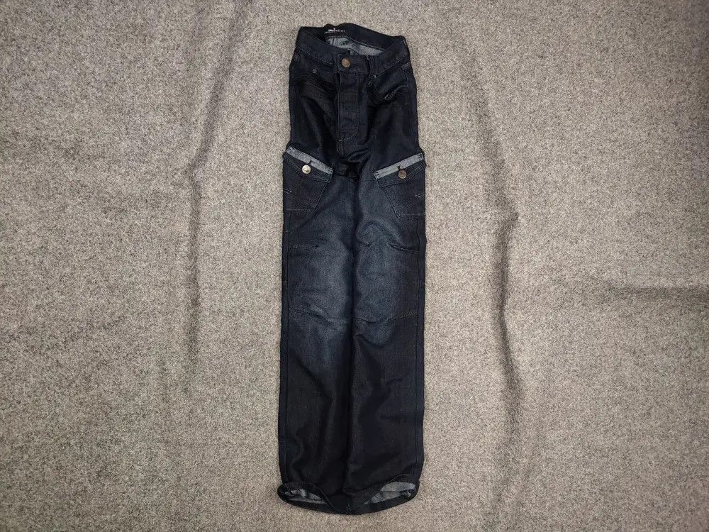 If Six Was Nine Vintage Airwalk skateboard Blue Faded Denim Jeans Y2K Style Size US 34 / EU 50 - 1 Thumbnail