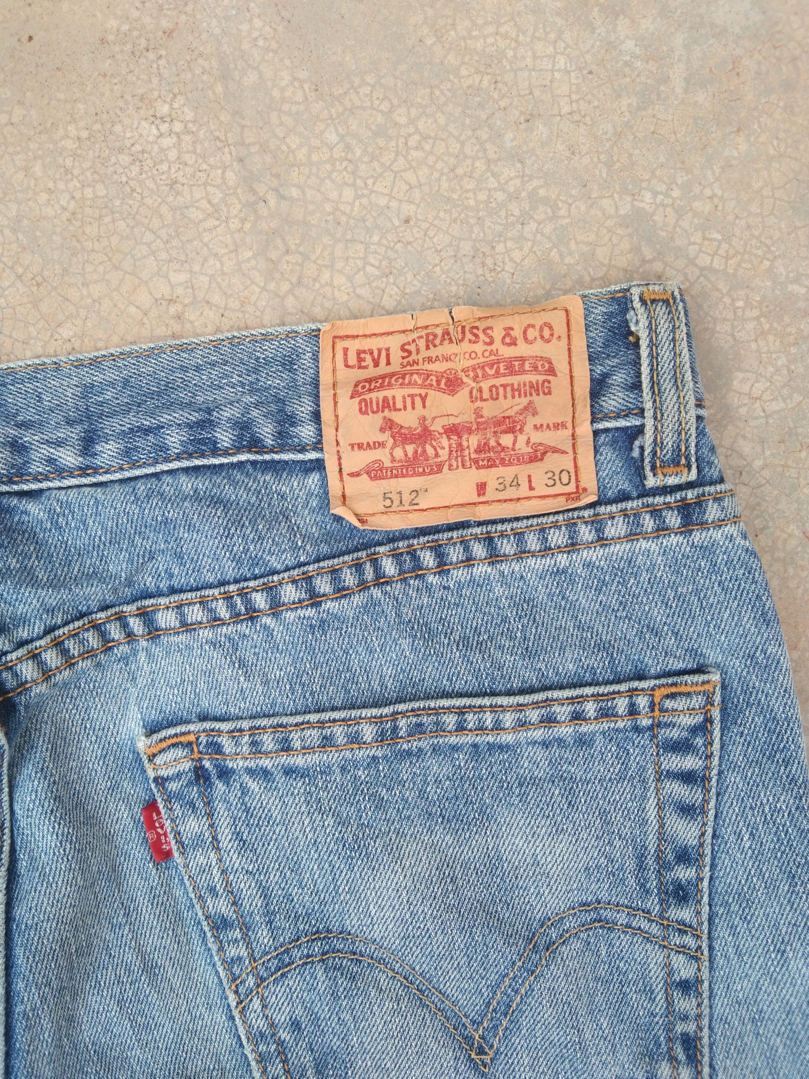 Levi's Vintage Levi's Jeans 512 Slim Fit 34x30 Size US 34 / EU 50 - 3 Thumbnail