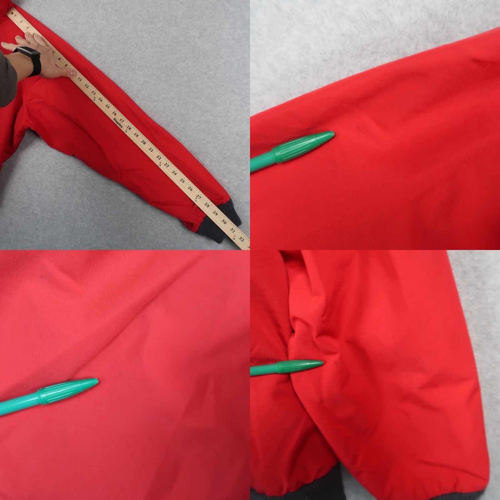 Vintage VINTAGE Woolrich Jacket Windbreaker Mens L Red Woolrich Windbreaker 90s USA Insulated Lined Zip Full Zip Pockets Logo Size US L / EU 52-54 / 3 - 9 Thumbnail