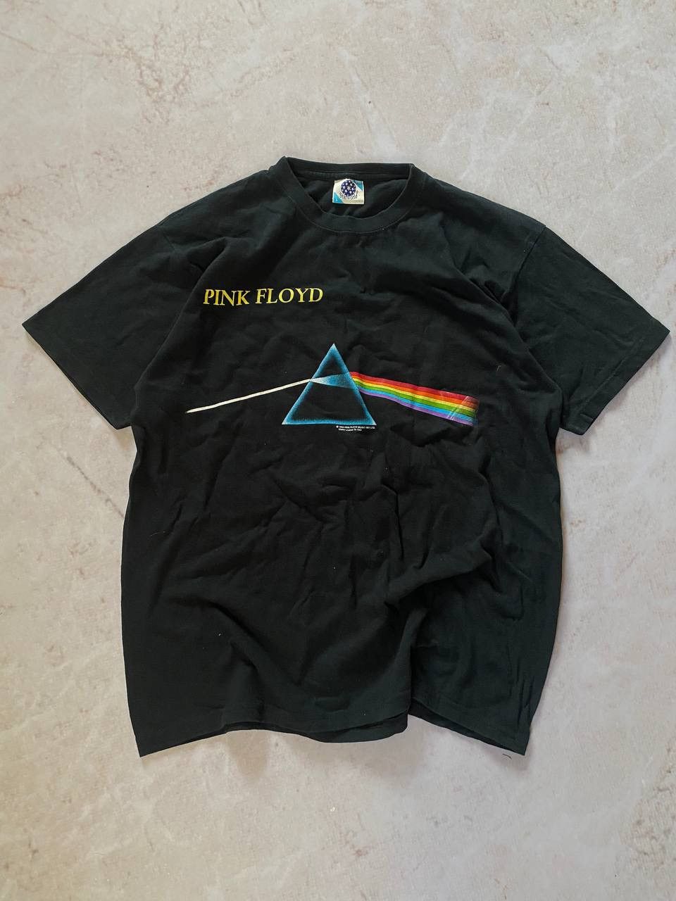 Band Tees × Pink Floyd × Vintage Vintage Pink Floyd 1992 “Dark side of the moon” Tee Rock 90s Size US L / EU 52-54 / 3 - 2 Thumbnail
