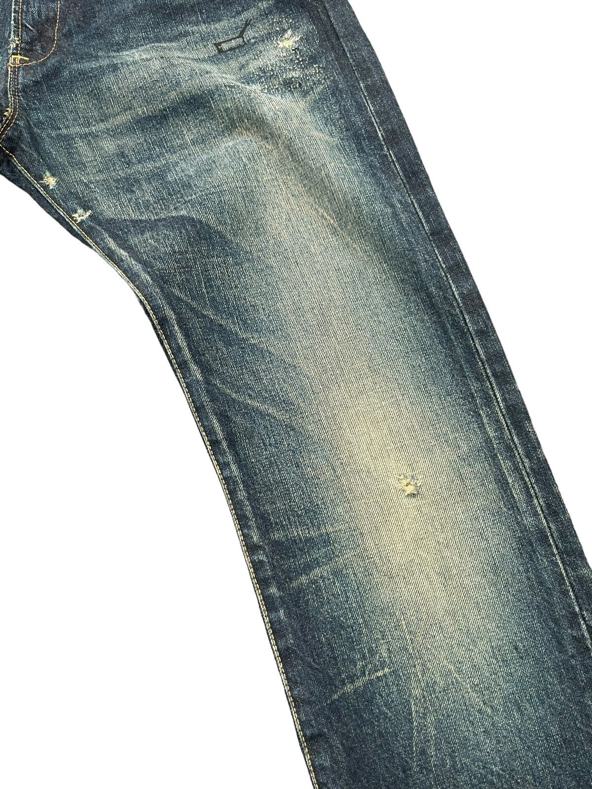Japanese Brand × Paul Smith Red Ear Paul Smith Red Ear Howgate Wonder Selvedge Distresed Size US 31 - 3 Thumbnail