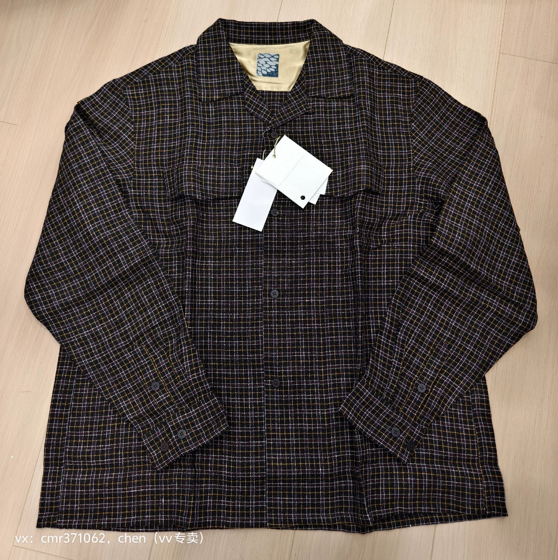 Visvim Multi-Color Plaid Long-Sleeve Button-Up Shirt Size US L / EU 52-54 / 3 - 1 Thumbnail