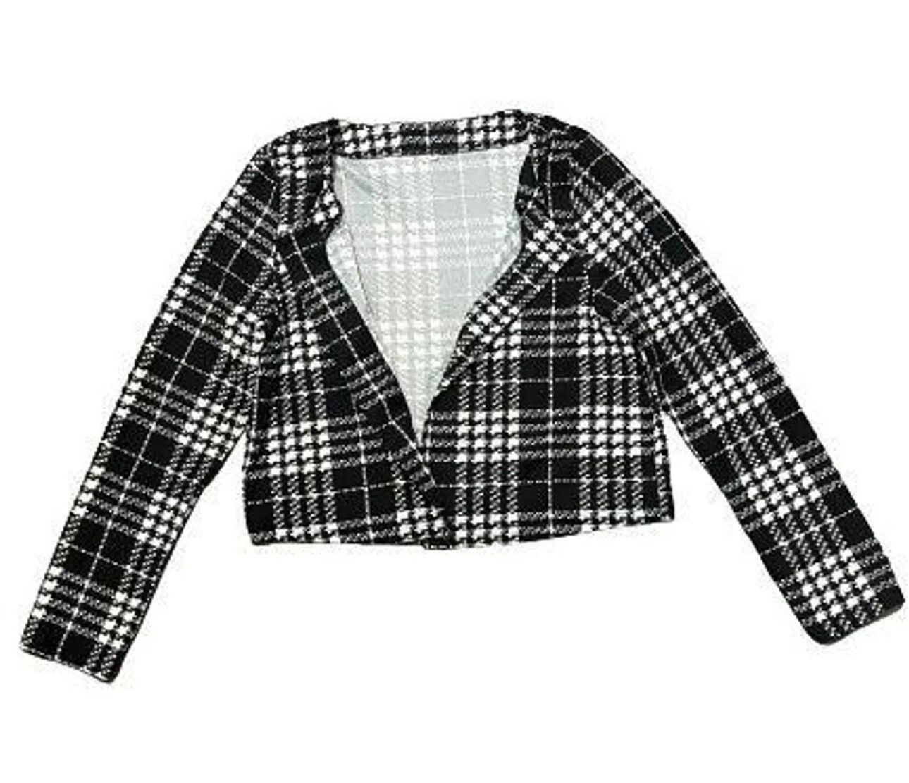 Blaze Houndstooth Cardigan Blazer Size XL / US 12-14 / IT 48-50 - 4 Thumbnail