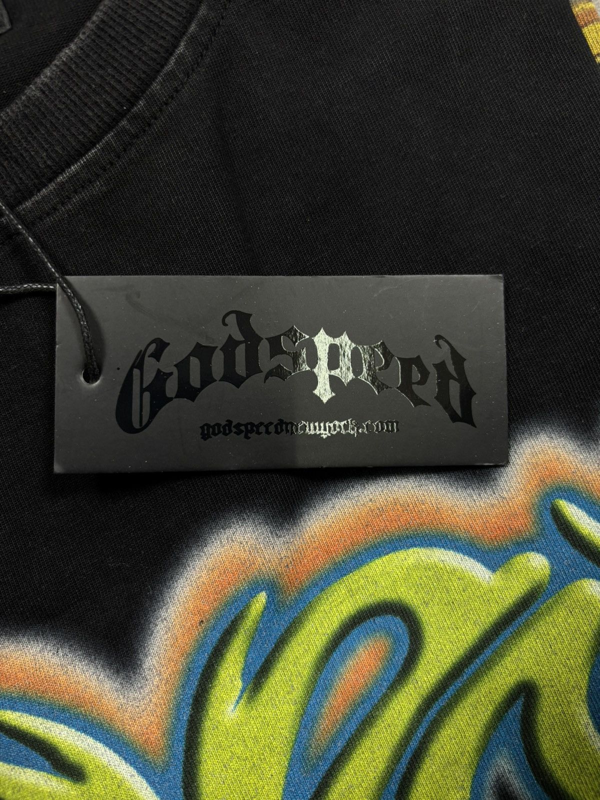 Godspeed Godspeed Wave Runner Shirt, Black Size US XL / EU 56 / 4 - 10 Thumbnail