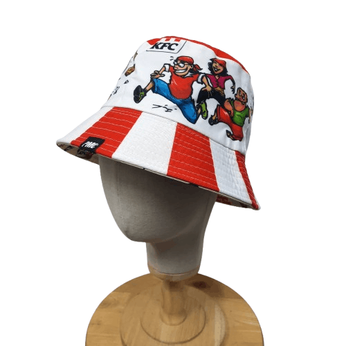 Cartoon Network 🔥Pmc x kfc x ujang legendary cartoonist 2 away hat Size ONE SIZE - 1 Thumbnail