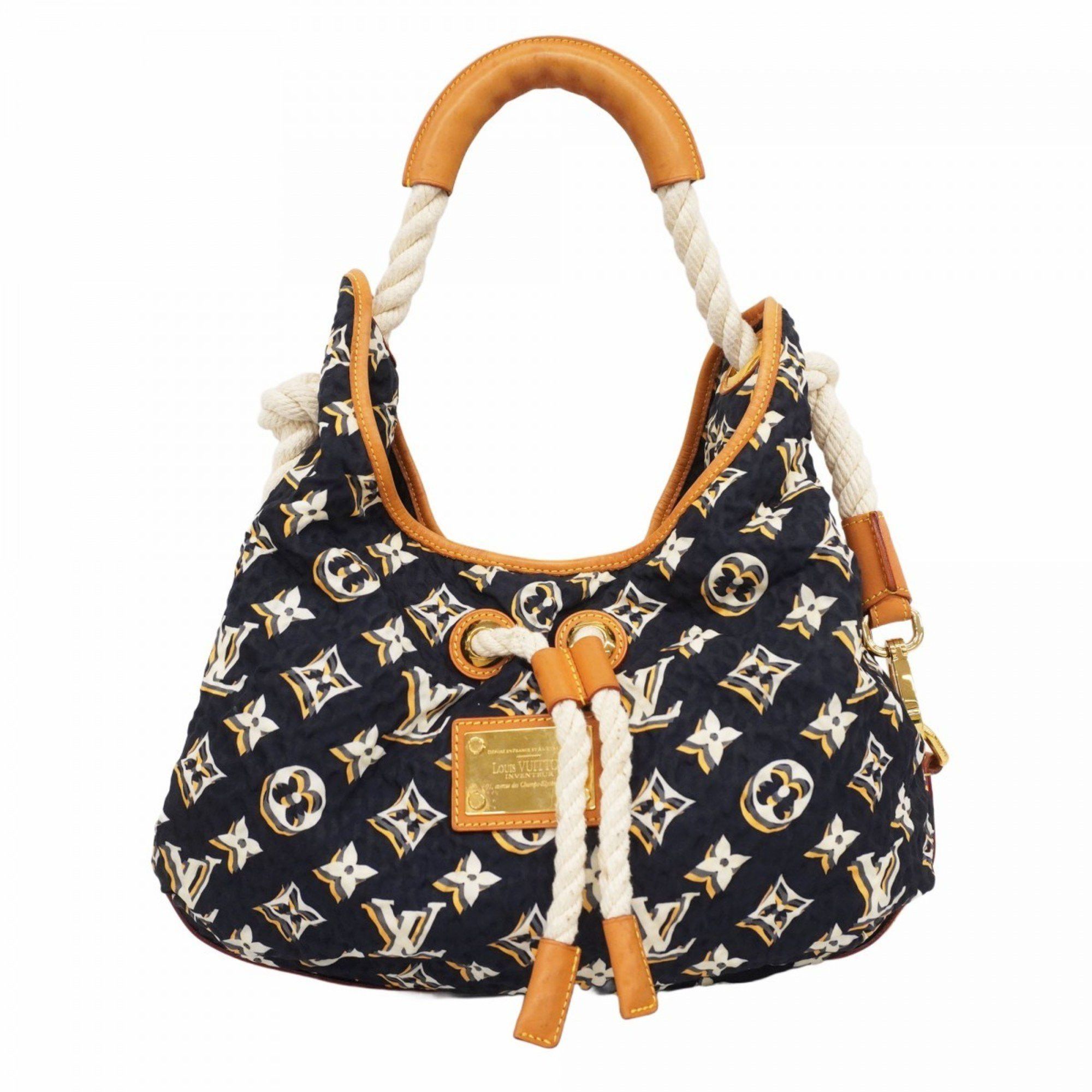 Louis Vuitton Shoulder Bag Cruise Line Bulle Mm M40235 Blue Marine Ladies, Women's