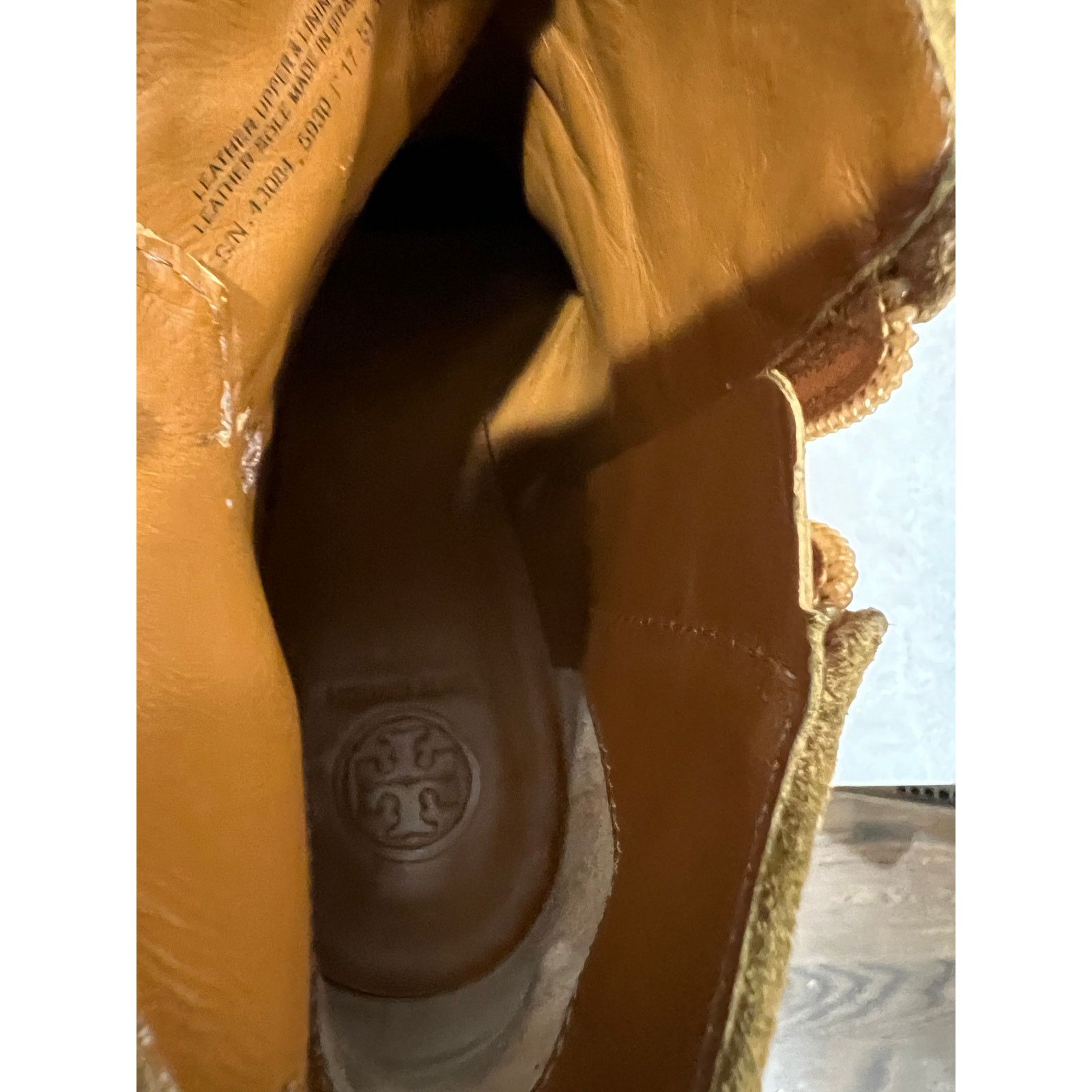 Tory Burch Tory Burch Women’s Suede Ankle Boots Tan Leather Size US 9 / IT 39 - 14 Thumbnail