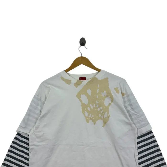 Levi's Vintage LEVIS RED TAB Collection Skull Tee Shirt Top Raglan Size US L / EU 52-54 / 3 - 2 Thumbnail