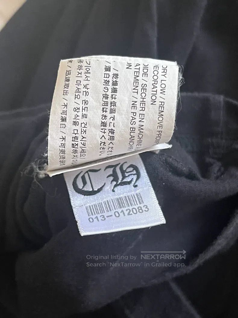 Chrome Hearts CHROME HEARTS Size XL Black scroll usa USA limited short sl Size US XL / EU 56 / 4 - 4 Thumbnail