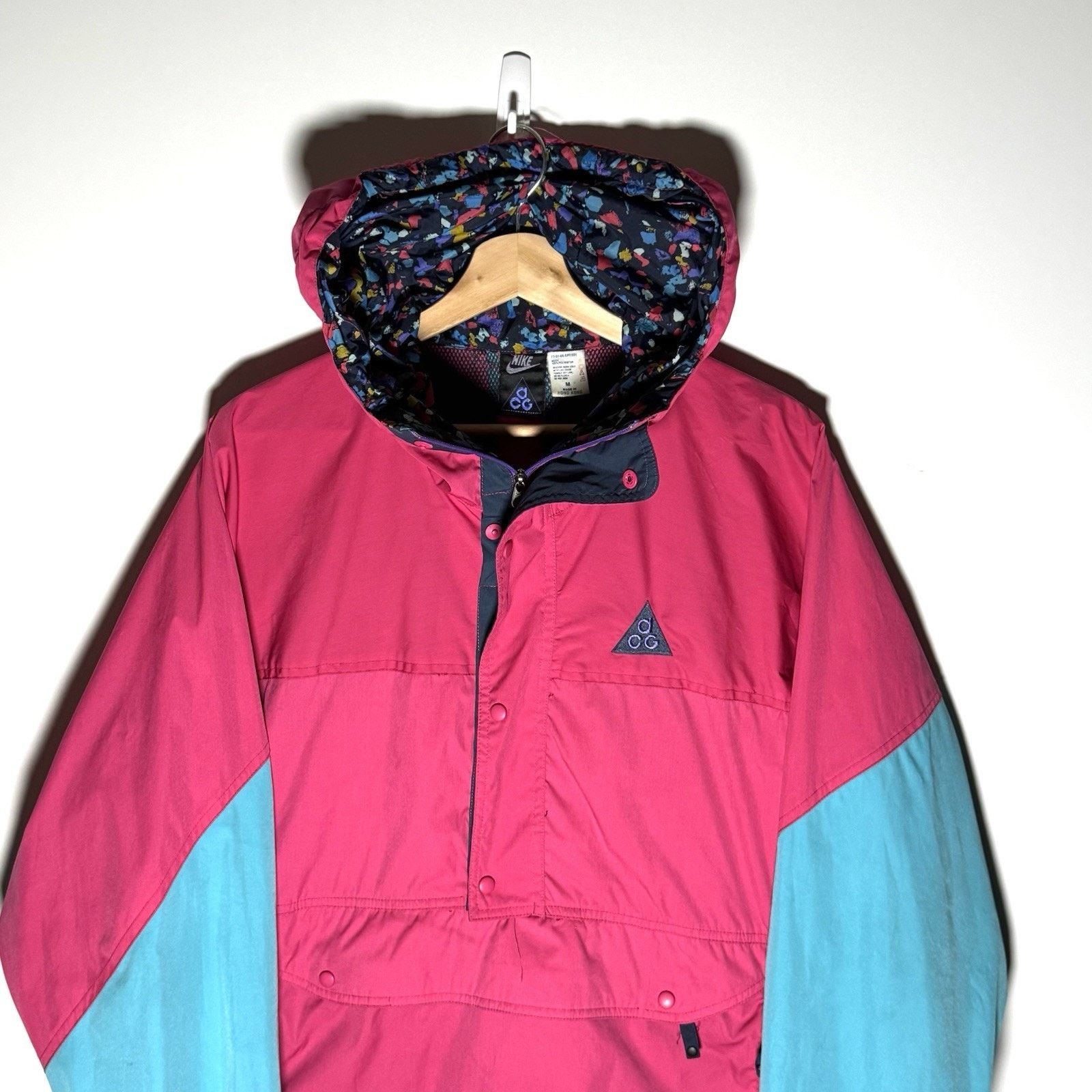 Nike × Nike ACG × Vintage RARE VTG 1990’s Nike ACG Pullover Anorak Windbreaker Med Size US L / EU 52-54 / 3 - 2 Thumbnail