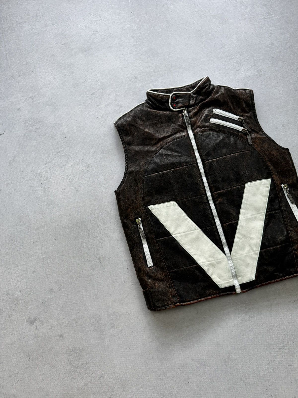 Versace Versace Young 8 Years Rusty Vintage Vests Y2K Size XXS Size US XS / EU 42 / 0 - 2 Thumbnail