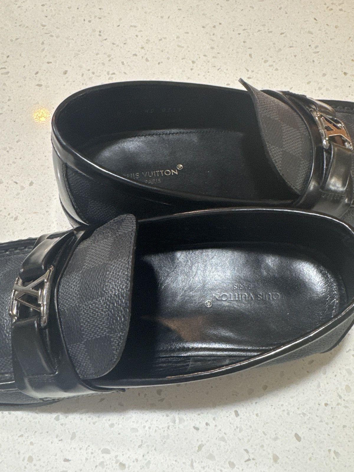 Louis Vuitton ! LV Major Loafer Graphite Grey 9.5 ! Size US 9.5 / EU 42-43 - 8 Thumbnail