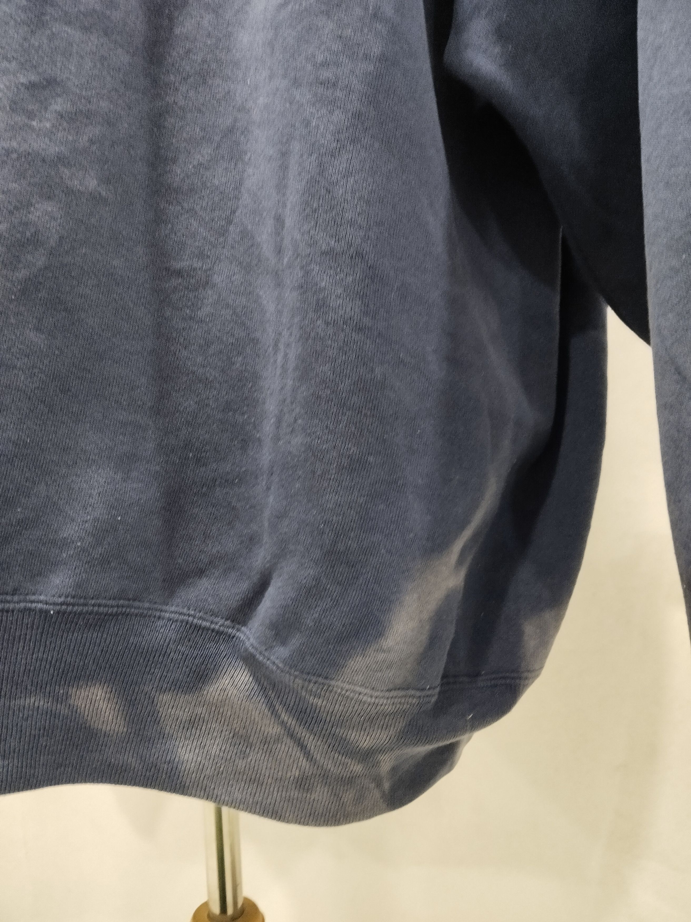 Hanes × Vintage Vintage 80s Hanes Faded Plain Sweatshirt Size US XL / EU 56 / 4 - 3 Thumbnail