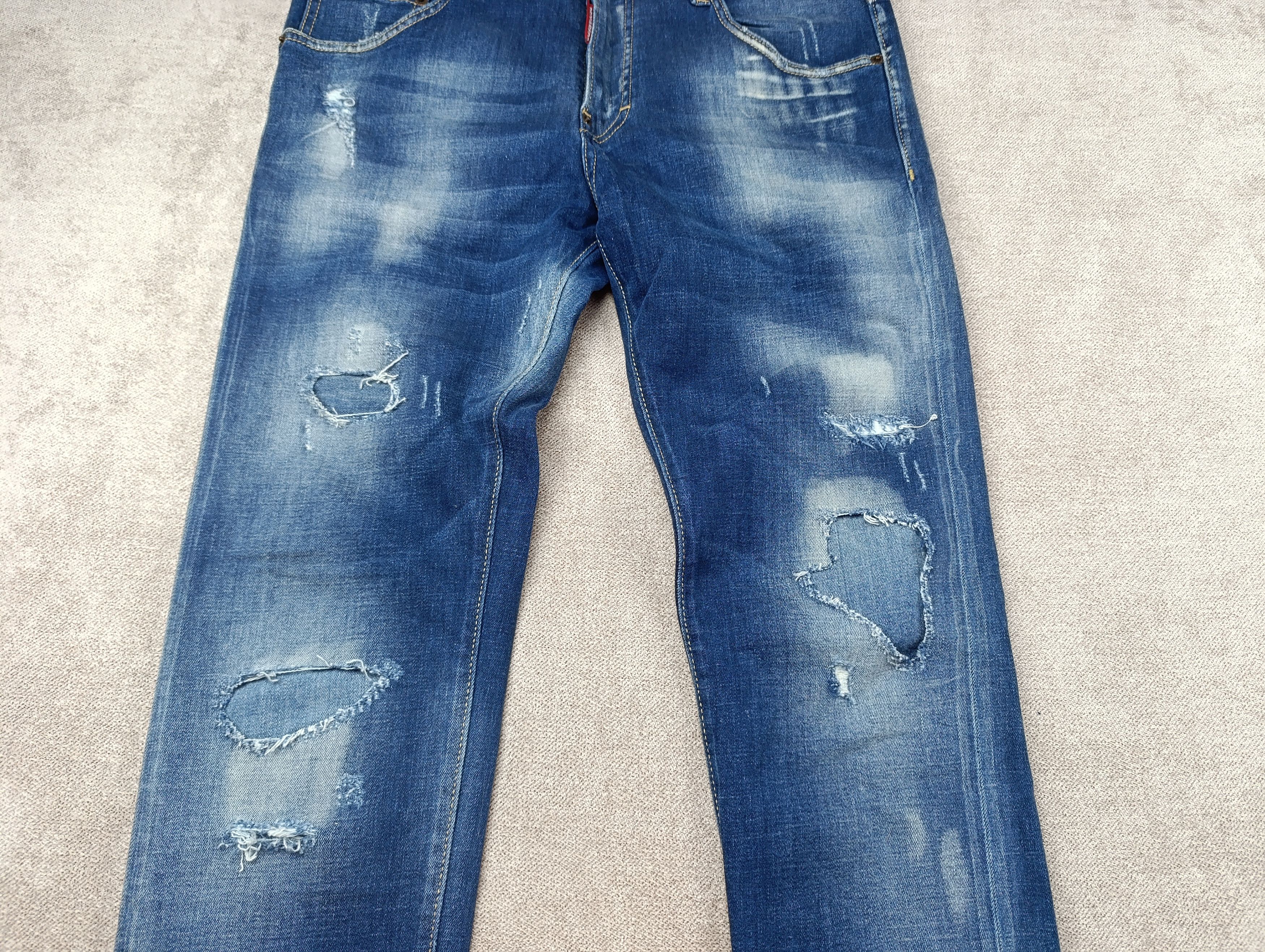 Dsquared2 DSQARED2 SKINNY DAN MENS JEANS Size US 34 / EU 50 - 6 Thumbnail