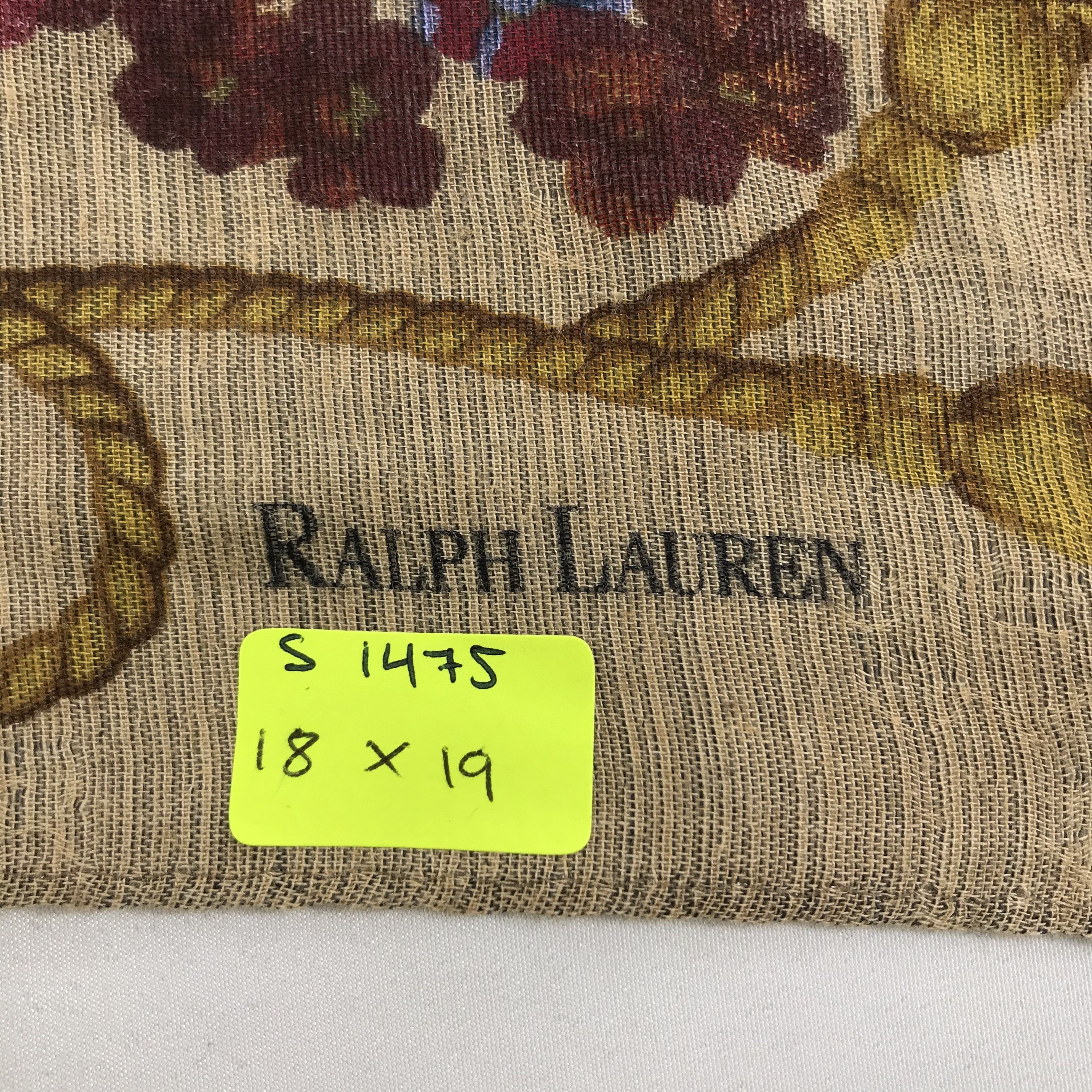 Ralph Lauren × Vintage Ralph Lauren Bandana / Handkerchief / Neckerchief - S1475 Size ONE SIZE - 5 Thumbnail