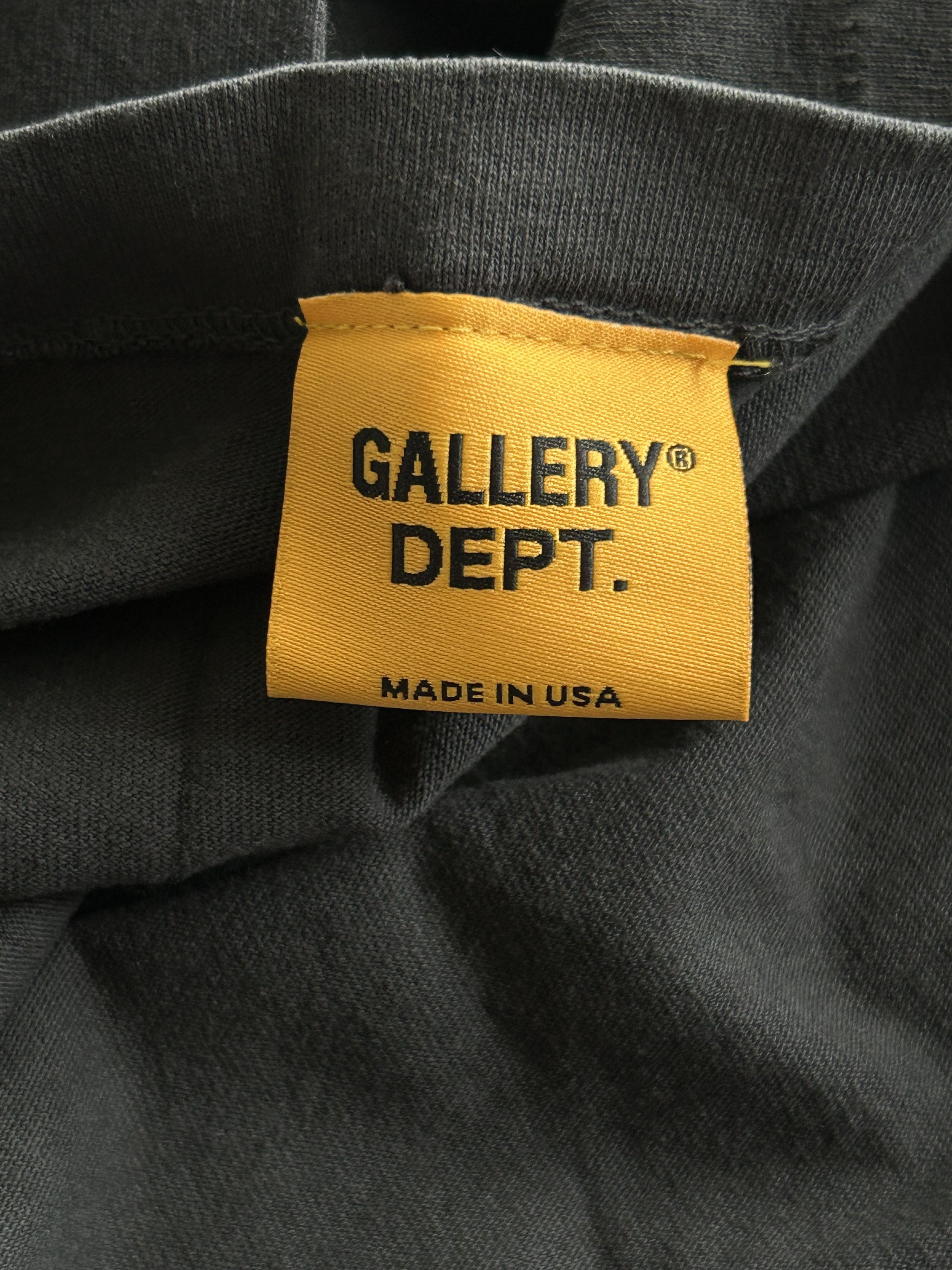 Gallery Dept. Gallery Dept Faded Black & Yellow Coach Logo T-Shirt Size US S / EU 44-46 / 1 - 4 Thumbnail