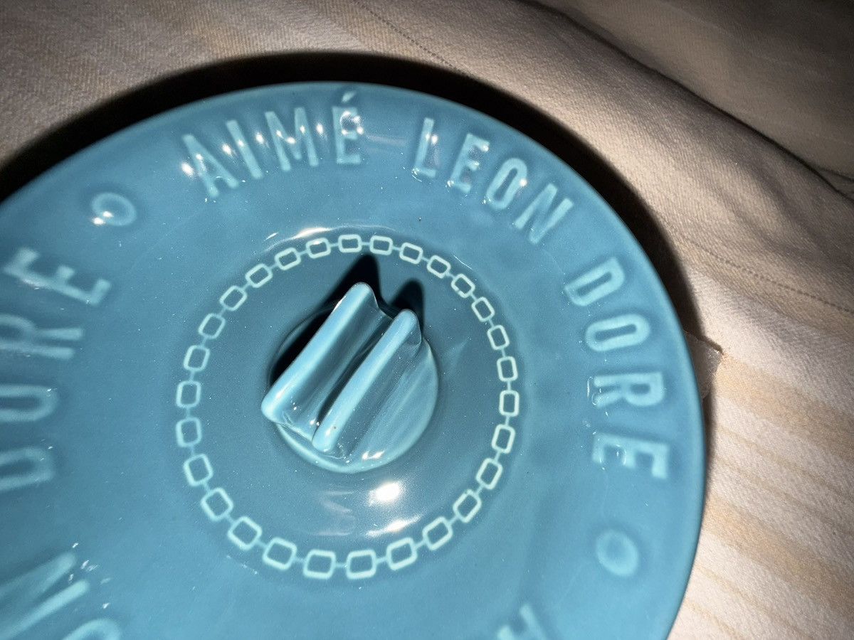 Aime Leon Dore Aime Leon Dore ALD Blue Round Kafeneío Ceramic Ashtray Size ONE SIZE - 6 Thumbnail