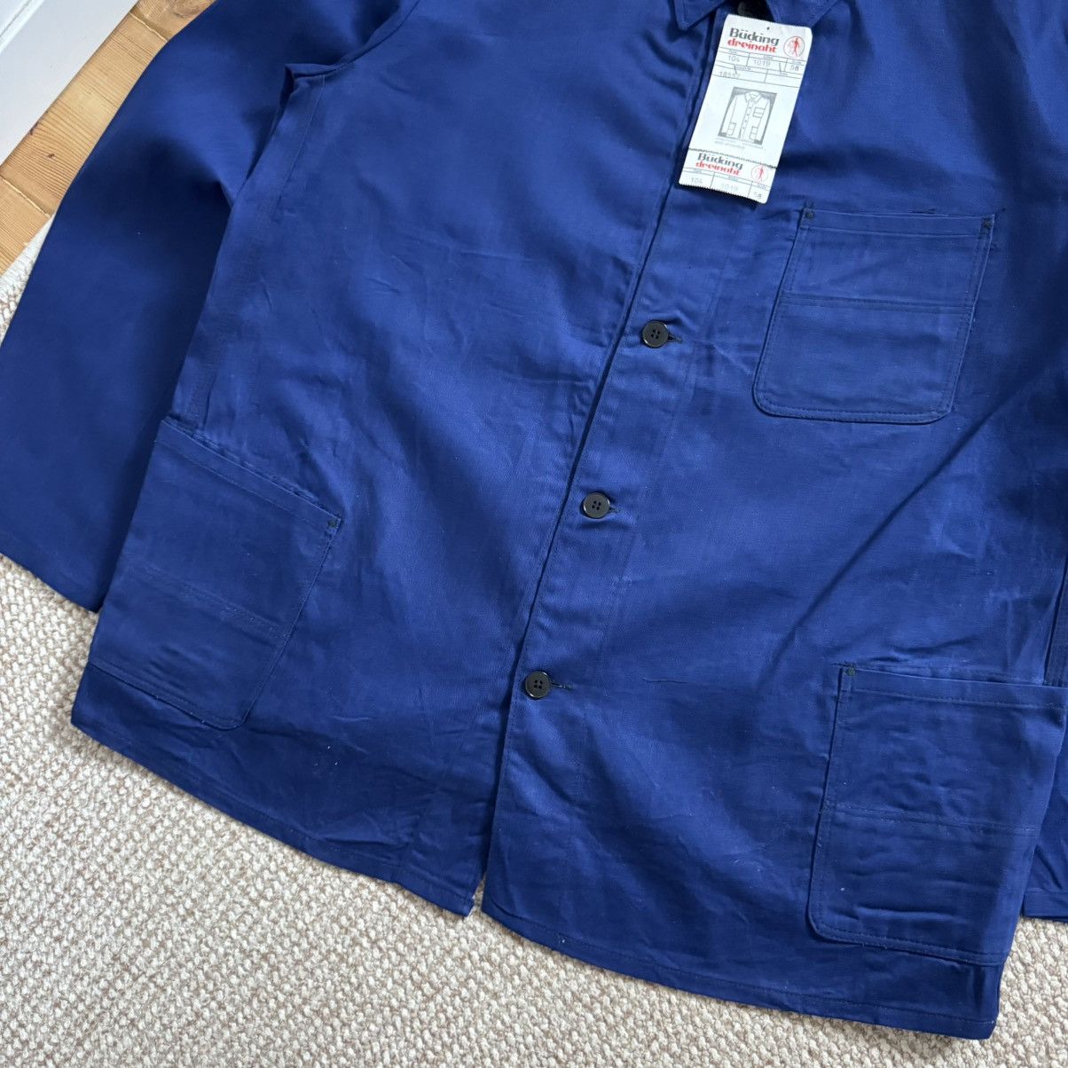 Le Laboureur German vintage herringbone hbt sanfor works jacket Size US XXL / EU 58 / 5 - 6 Thumbnail