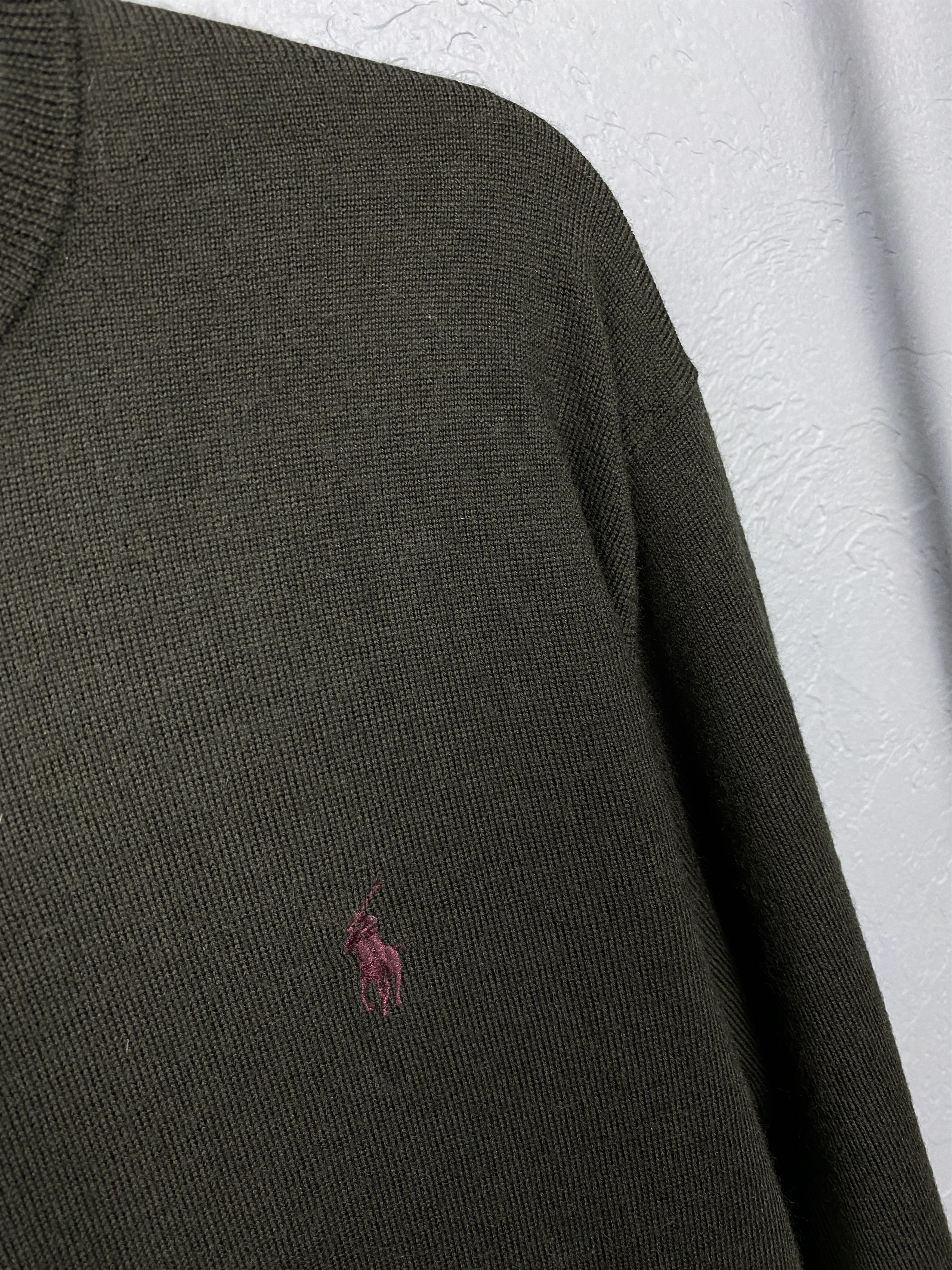 Polo Ralph Lauren Polo Ralph Lauren Mens Crew Neck Merino Wool Knit Sweater Size US M / EU 48-50 / 2 - 3 Thumbnail