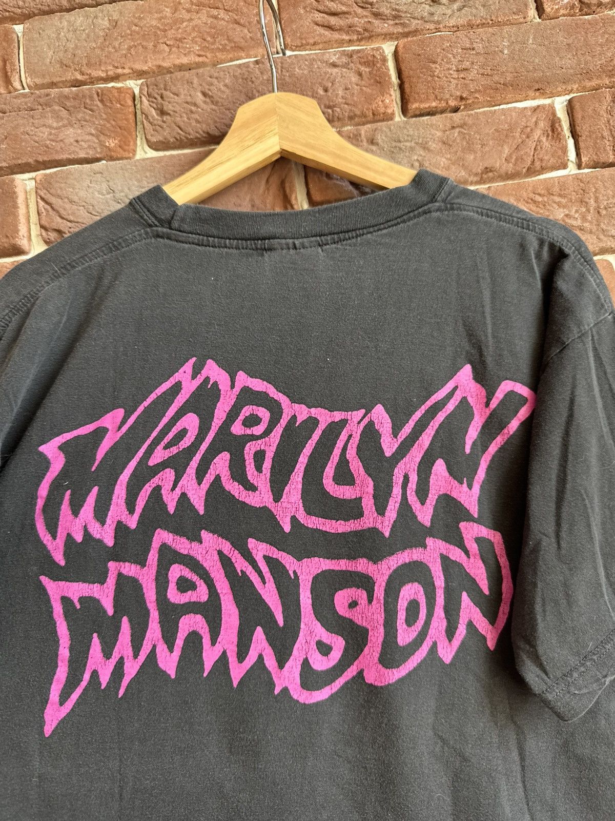 Band Tees Rare Vintage 90s Marilyn Manson Dope fiend Metal Band Tee xl Size US XL / EU 56 / 4 - 8 Thumbnail