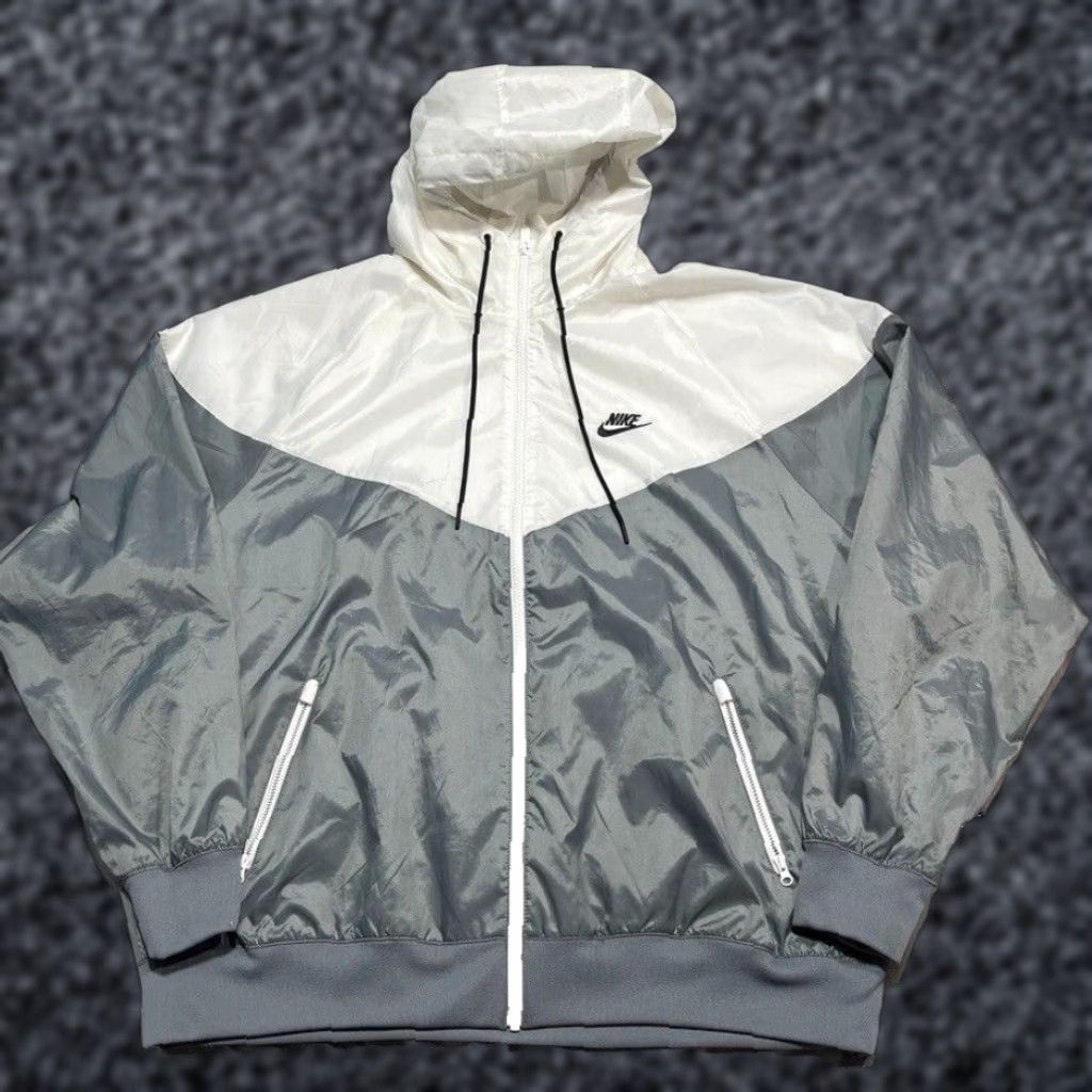 VINTAGE Nike Windbreaker Jacket Mens XL Color Block 90s Softshell