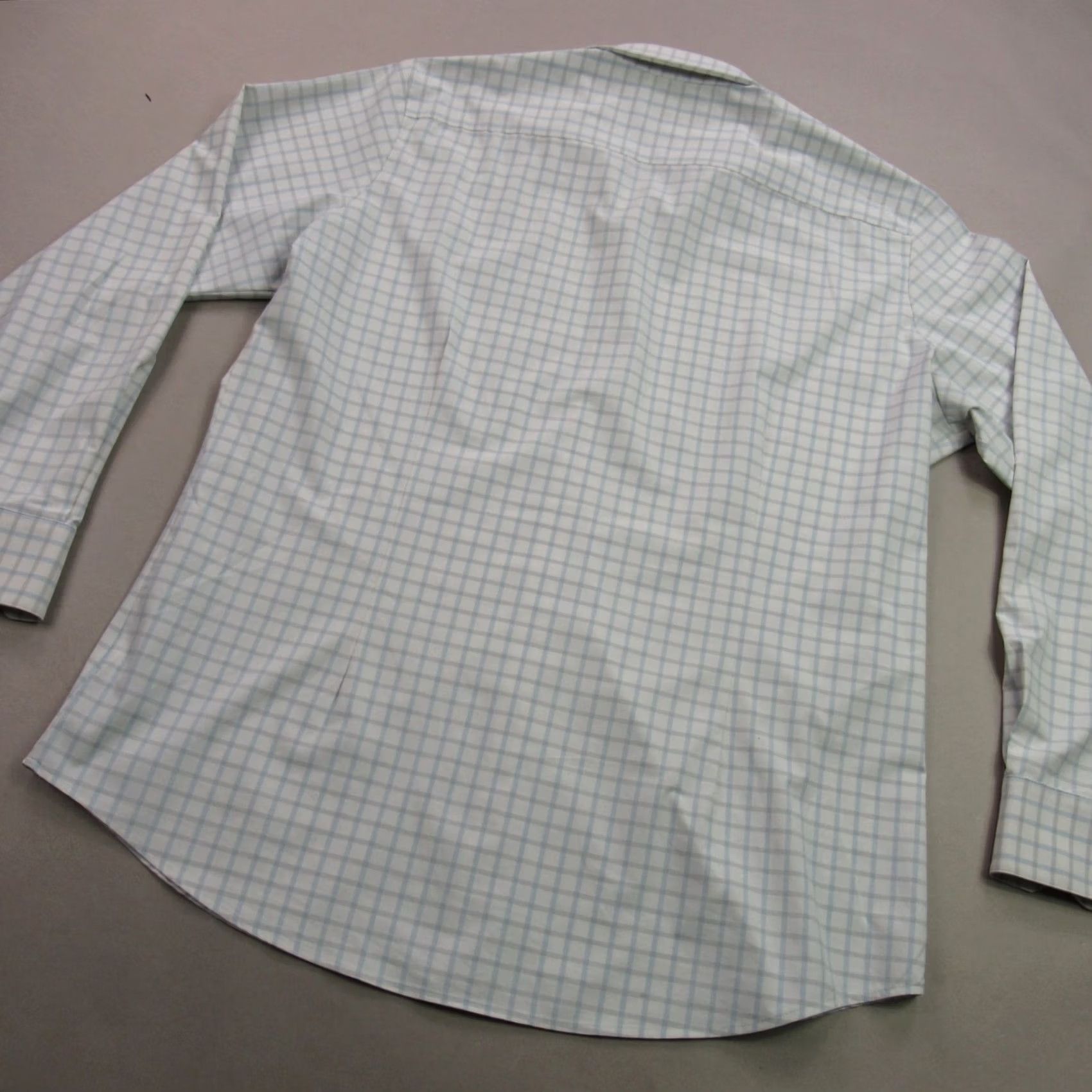 Mizzen+Main Mizzen Main Shirt Mens Large Classic Long Sleeve Button Front Lightweight Checks Size US L / EU 52-54 / 3 - 7 Thumbnail
