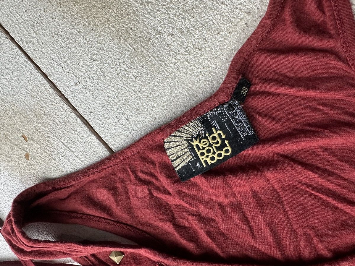 Vintage 🚨 NEIGHBORHOOD SK8 women tank top mesh Size L / US 10 / IT 46 - 5 Thumbnail