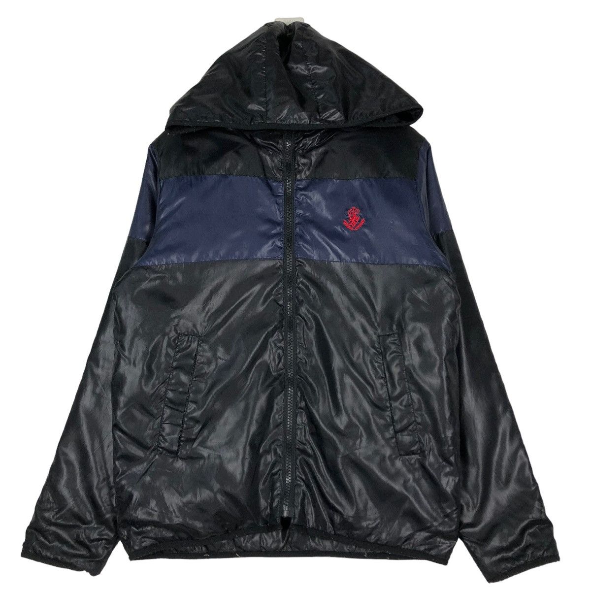Japanese Brand VINTAGE PUFFER DOWN JACKET REVERSIBLE ENGLAND SPELL OUT Size US M / EU 48-50 / 2 - 2 Thumbnail