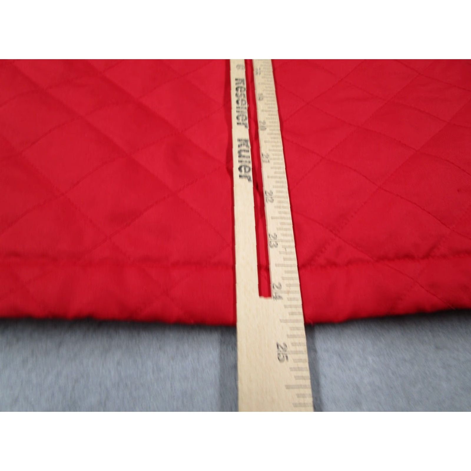 Lilly Pulitzer Lilly Pulitzer Vest Women Extra Large Red Quilted Full Zip Puffer Travel Golf Size L / US 10 / IT 46 - 7 Thumbnail
