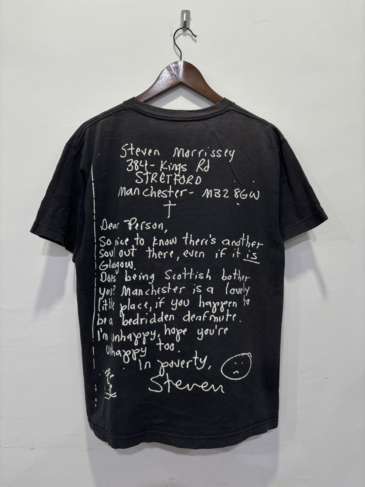 Pleasures Pleasures Steven Morrissey Tshirt Size US M / EU 48-50 / 2 - 2 Thumbnail