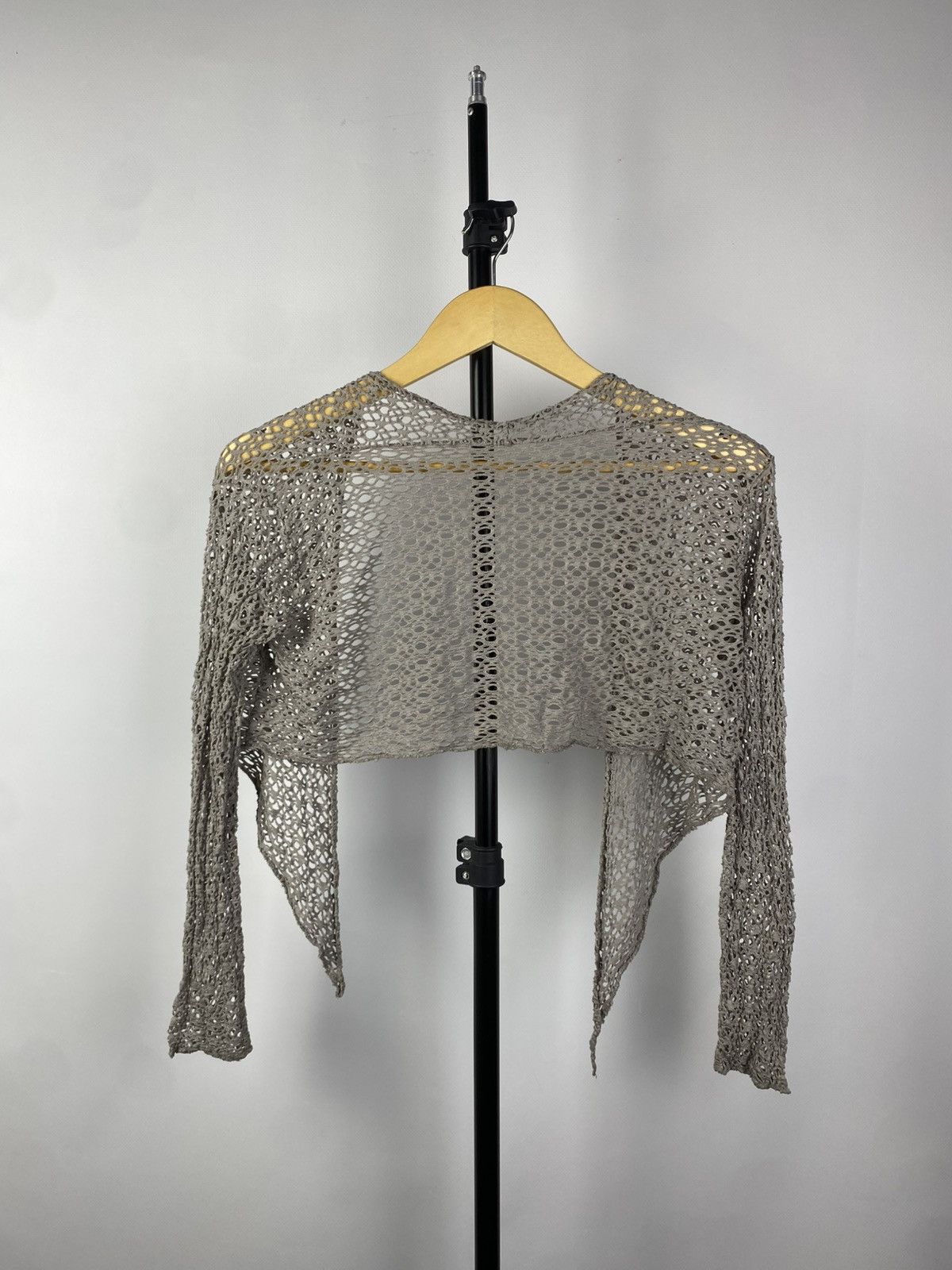Other Vintage Japanese Longsleeve Mesh Rick Owens Style Y2k Opium Size S / US 4 / IT 40 - 3 Thumbnail