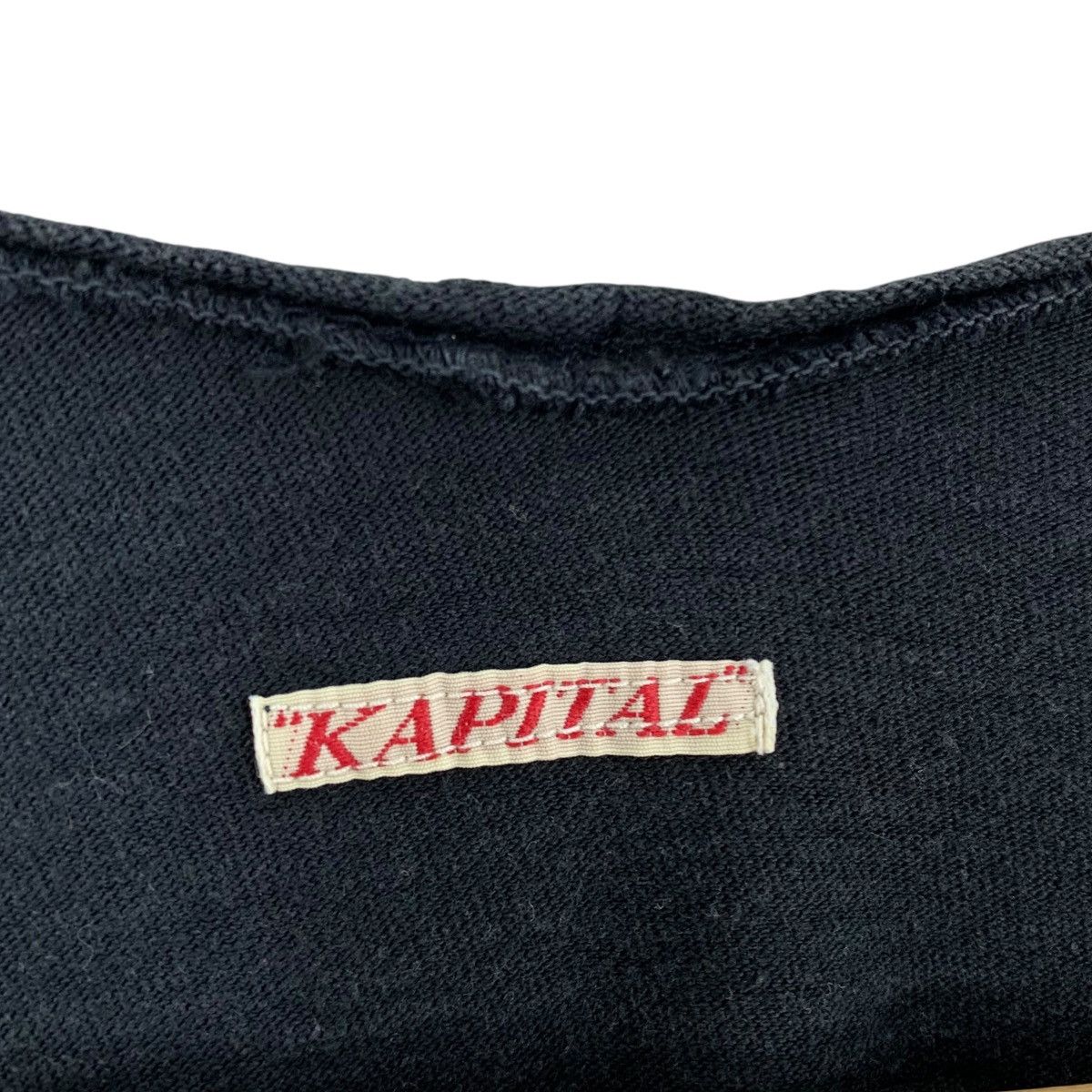 Kapital Vintage KAPITAL Big Arm Plain Japanese Brand Tshirt Size M / US 6-8 / IT 42-44 - 5 Thumbnail
