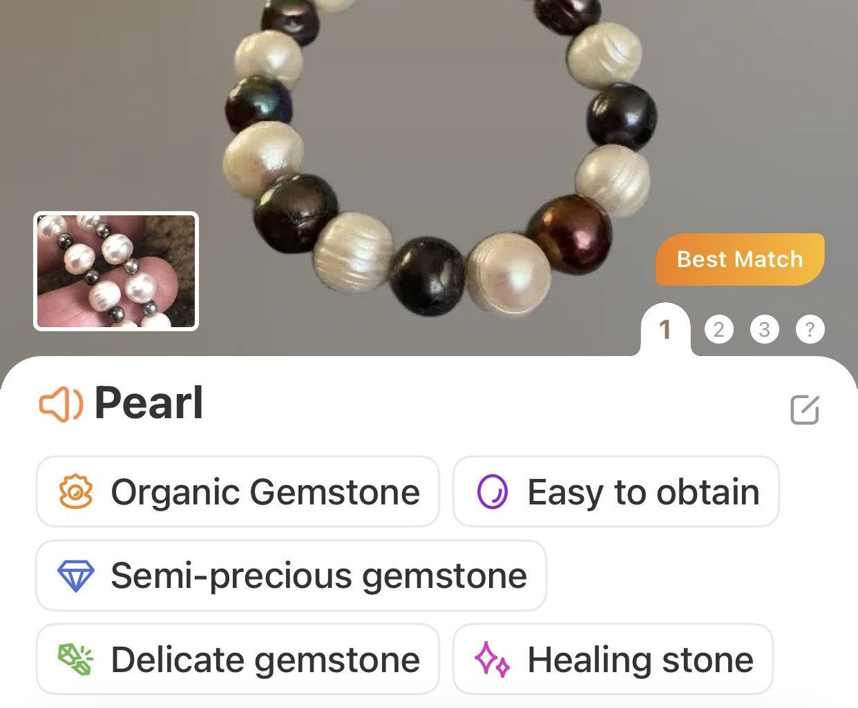 Vintage Vintage handmade genuine freshwater pearl necklace Size ONE SIZE - 8 Thumbnail