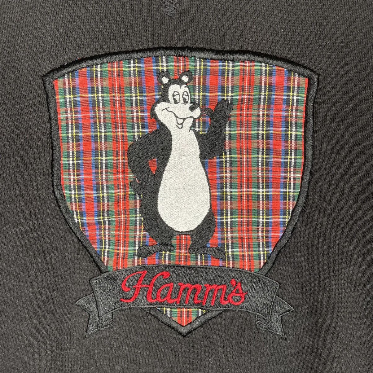 Vintage Vintage 90s Hamm’s Bear Crewneck Sweatshirt Size US L / EU 52-54 / 3 - 4 Thumbnail