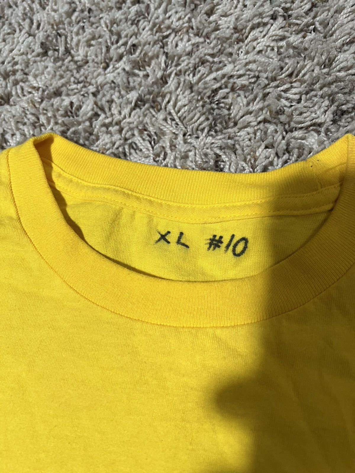 Sp5der I Love NY Spider Yellow Tee READ DESCRIPTION Size US XL / EU 56 / 4 - 3 Thumbnail