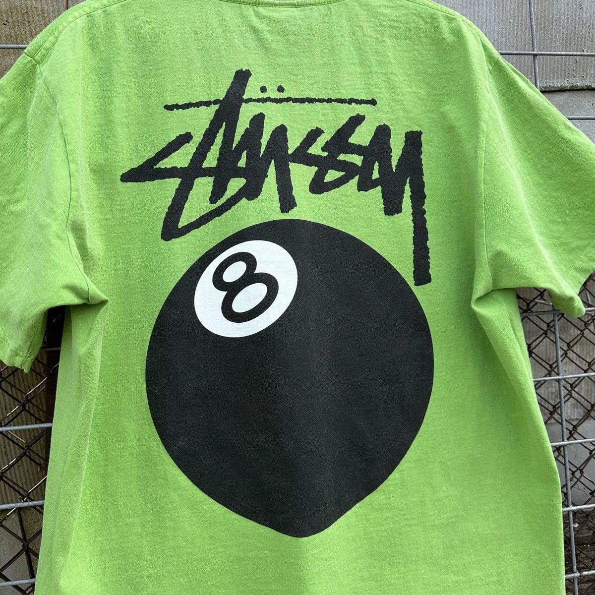 stussy 8ball ラグラン 90s made in usa Vintage Stussy 8ball T-shirt (Made in USA) – For All To Envy
