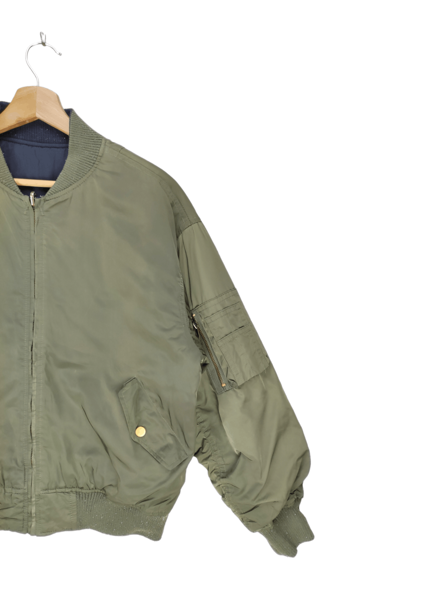 Japanese Brand Steals🔥Bomber Jacket Reversible by INGNI Size US M / EU 48-50 / 2 - 6 Thumbnail