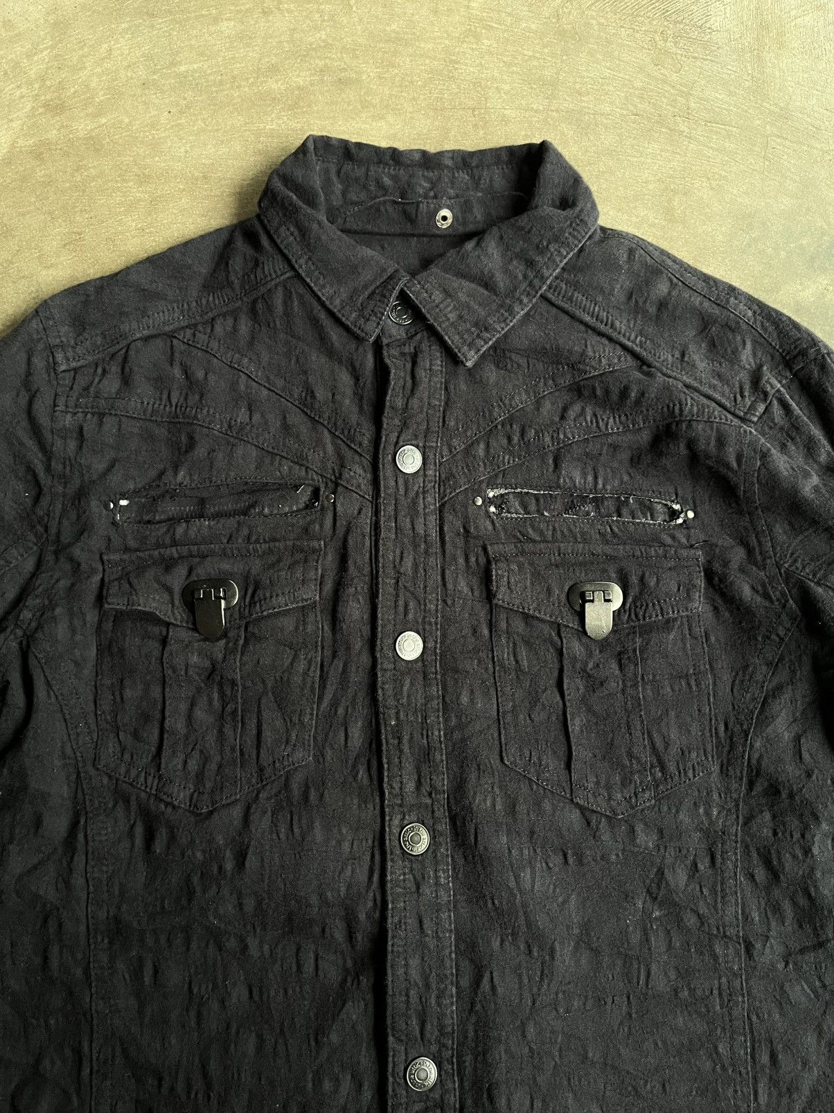 Le Grande Bleu (L.G.B.) 2000s JAPANESE IN THE ATTIC BONDAGE GOTHIC PUNK VKEI STYLE Size US M / EU 48-50 / 2 - 8 Thumbnail