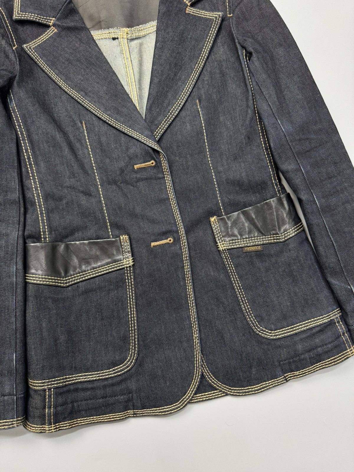 Hysteric Glamour 1 Pair Vintage Hysteric Glamour Indigo Denim/Leather Size S / US 4 / IT 40 - 3 Thumbnail
