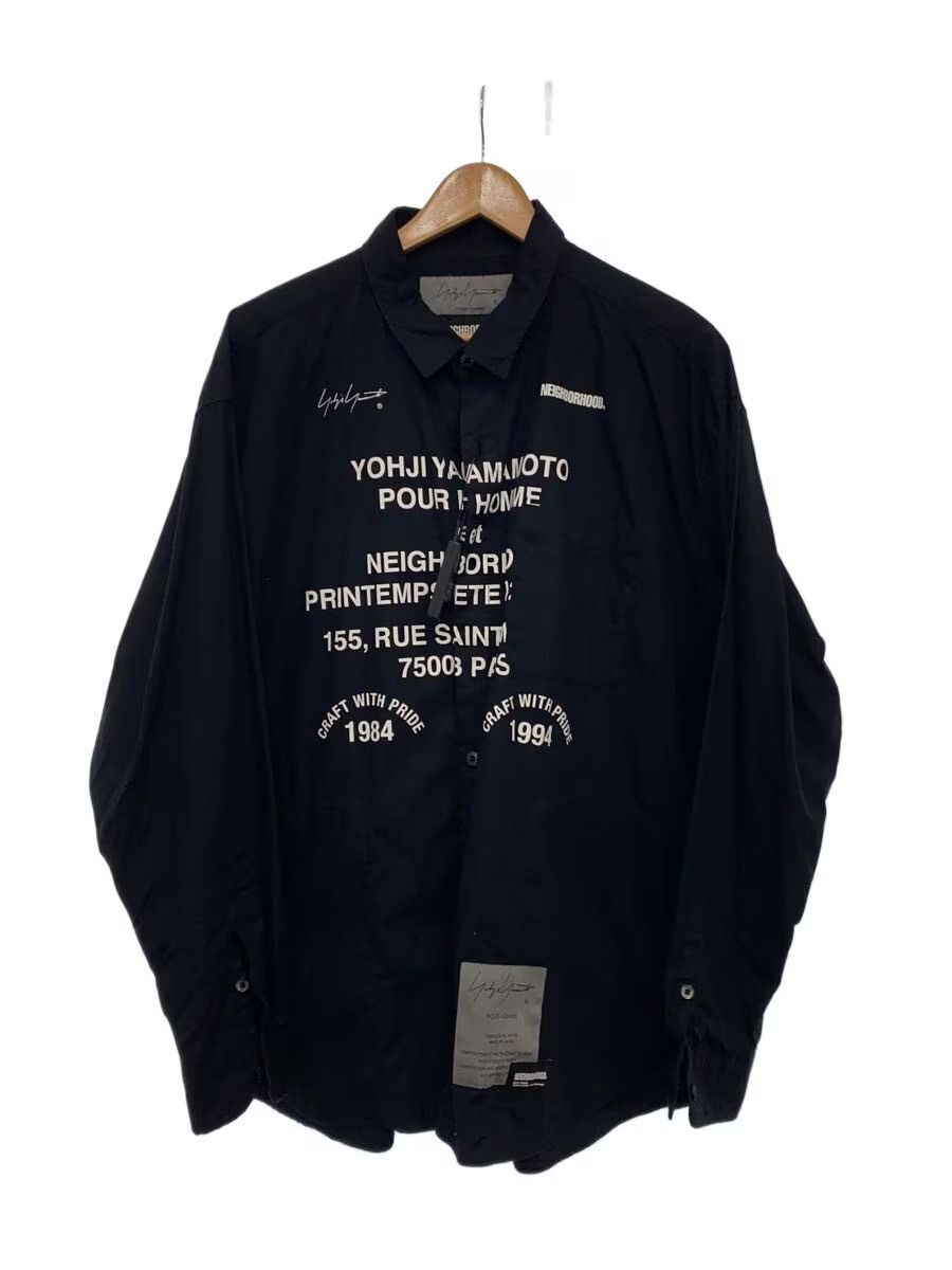 Yohji Yamamoto yohji yamamoto POUR HOMME × NEIGHBORHOOD PRINT SHIRT LS Size US XL / EU 56 / 4 - 1 Thumbnail