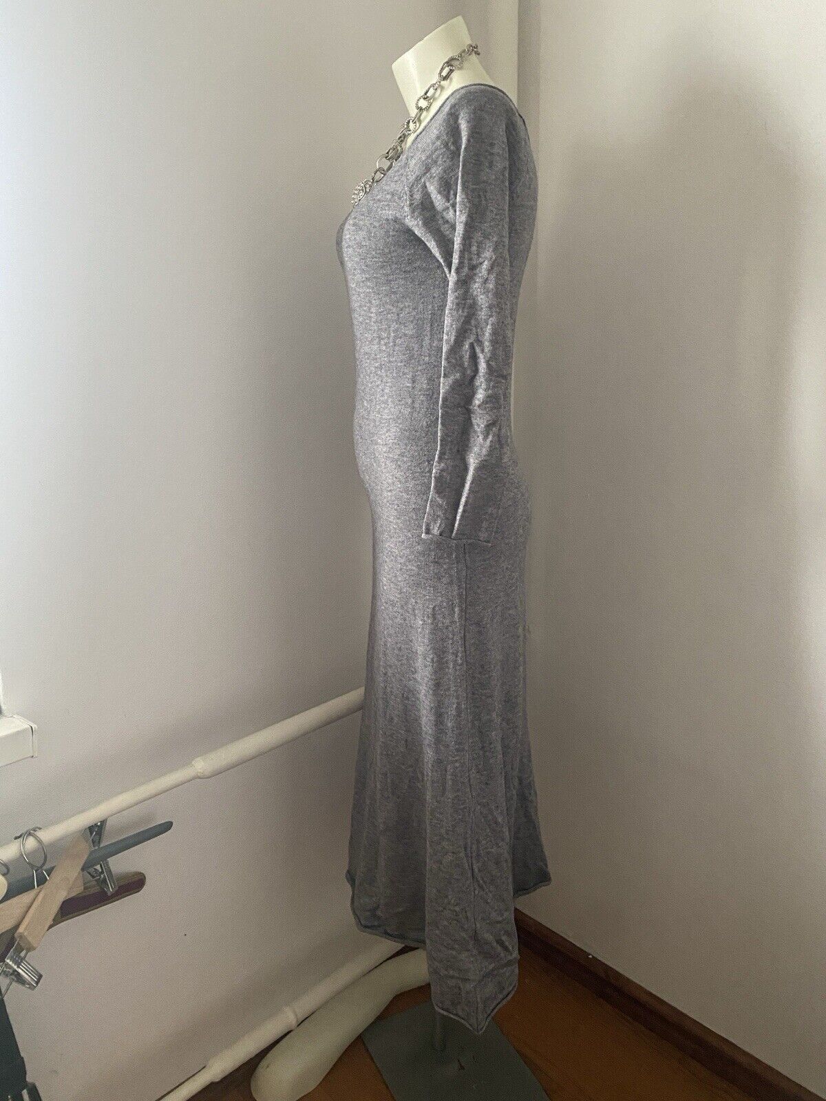 Other Long Dress Knit Grey Size M A25 Size M / US 6-8 / IT 42-44 - 6 Thumbnail