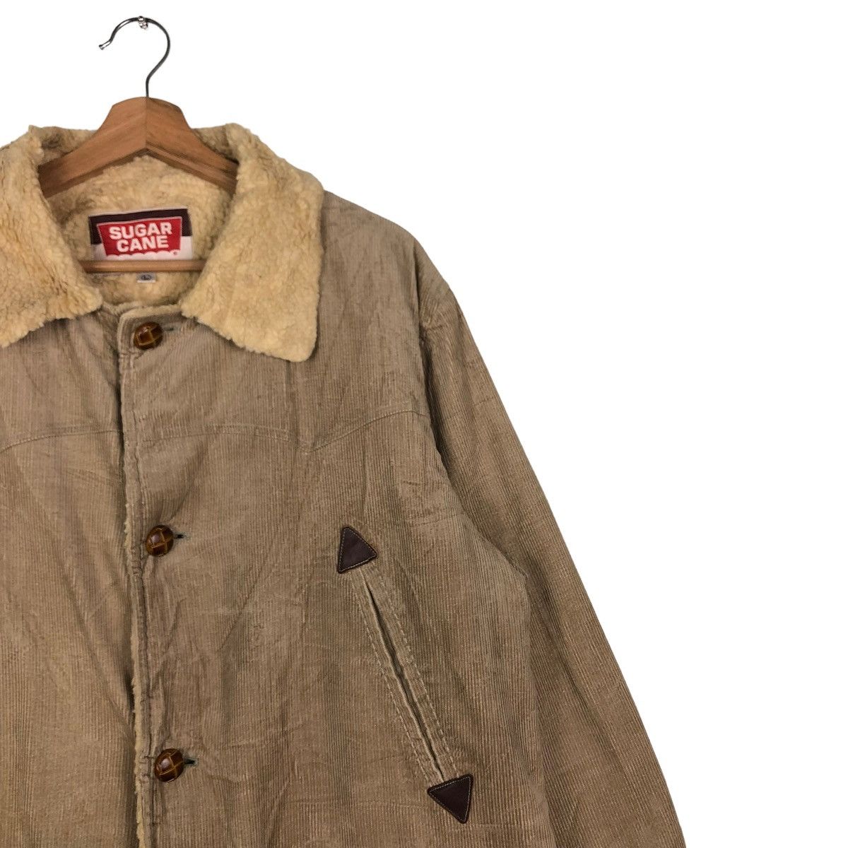 Sugar Cane 🔥VINTAGE CORDUROY GUARD JACKET SUGAR CANE TOYO ENTERPRISE Size US L / EU 52-54 / 3 - 6 Thumbnail