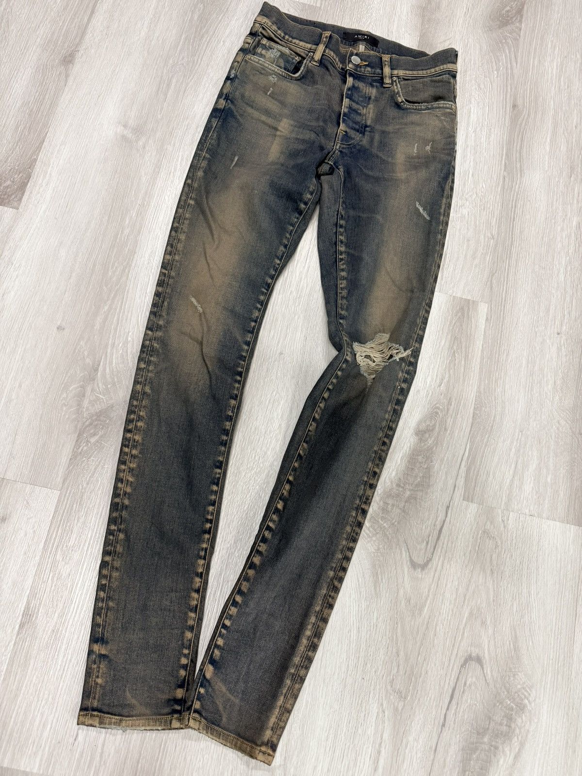 Amiri Amiri Thrasher Jeans Size US 29 - 1 Thumbnail