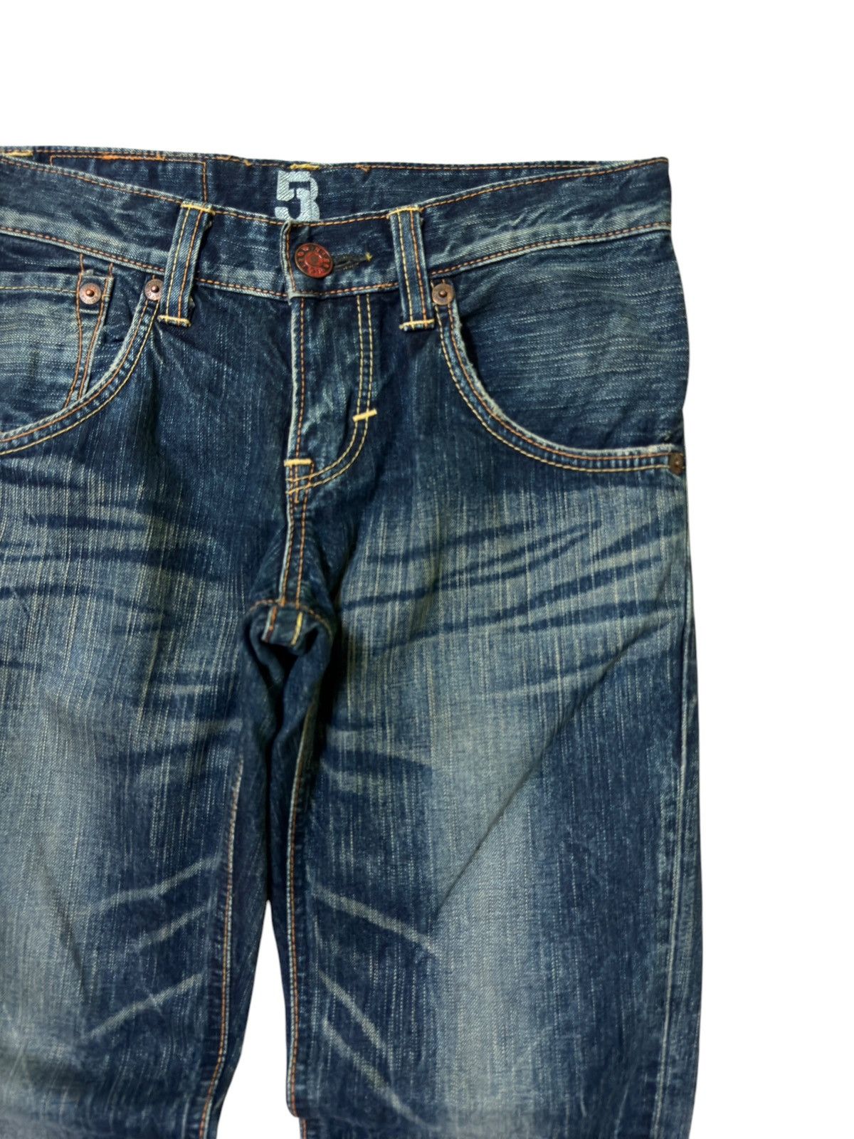 Edwin FLARE EDWIN 503 CLAWS ACID WASH JUNYA WATANABE STYLE DENIM Size US 29 - 5 Thumbnail
