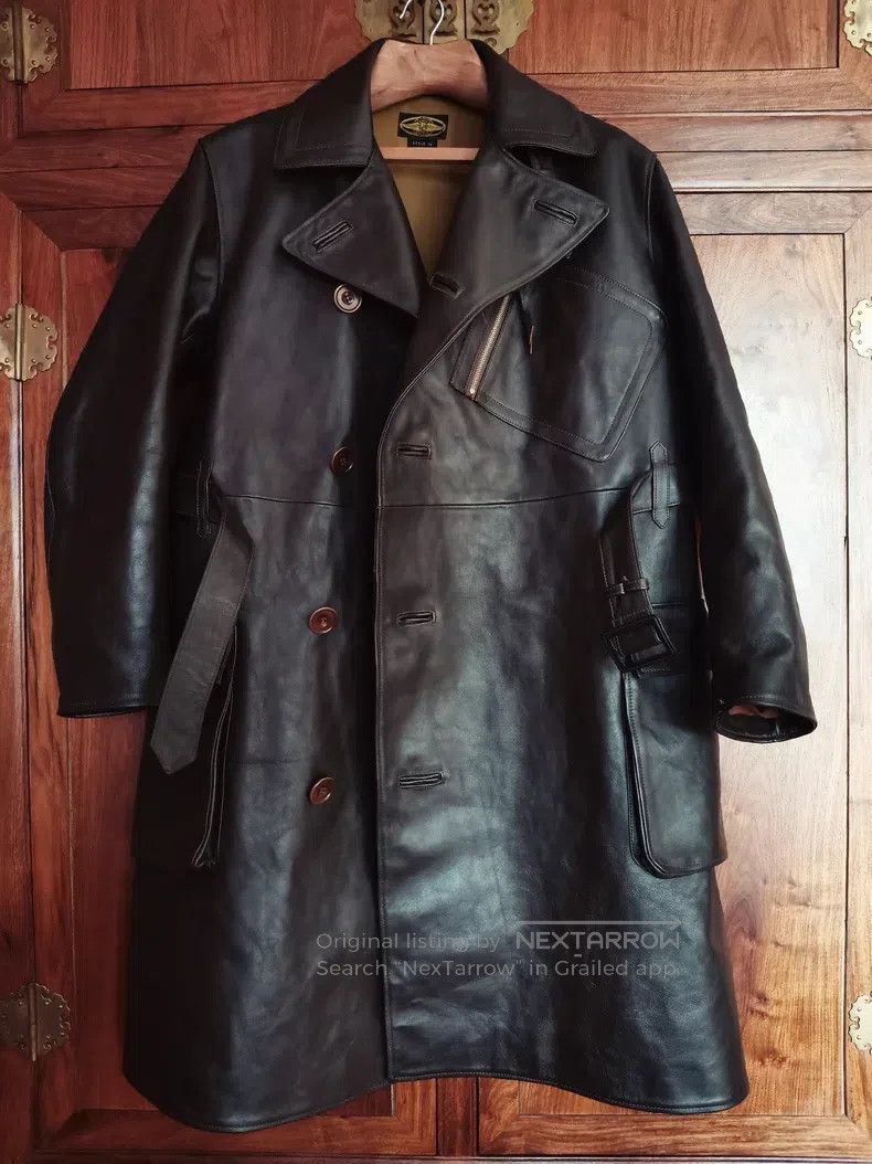 The Real McCoy's The Real McCoys World War I horseskin flying coat Size US XXL / EU 58 / 5 - 3 Thumbnail