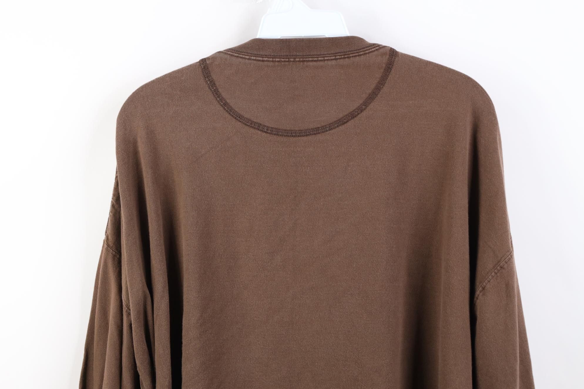 Russell Athletic Vintage Y2K Russell Athletic Cotton Long Sleeve T-Shirt Size US XXL / EU 58 / 5 - 17 Thumbnail